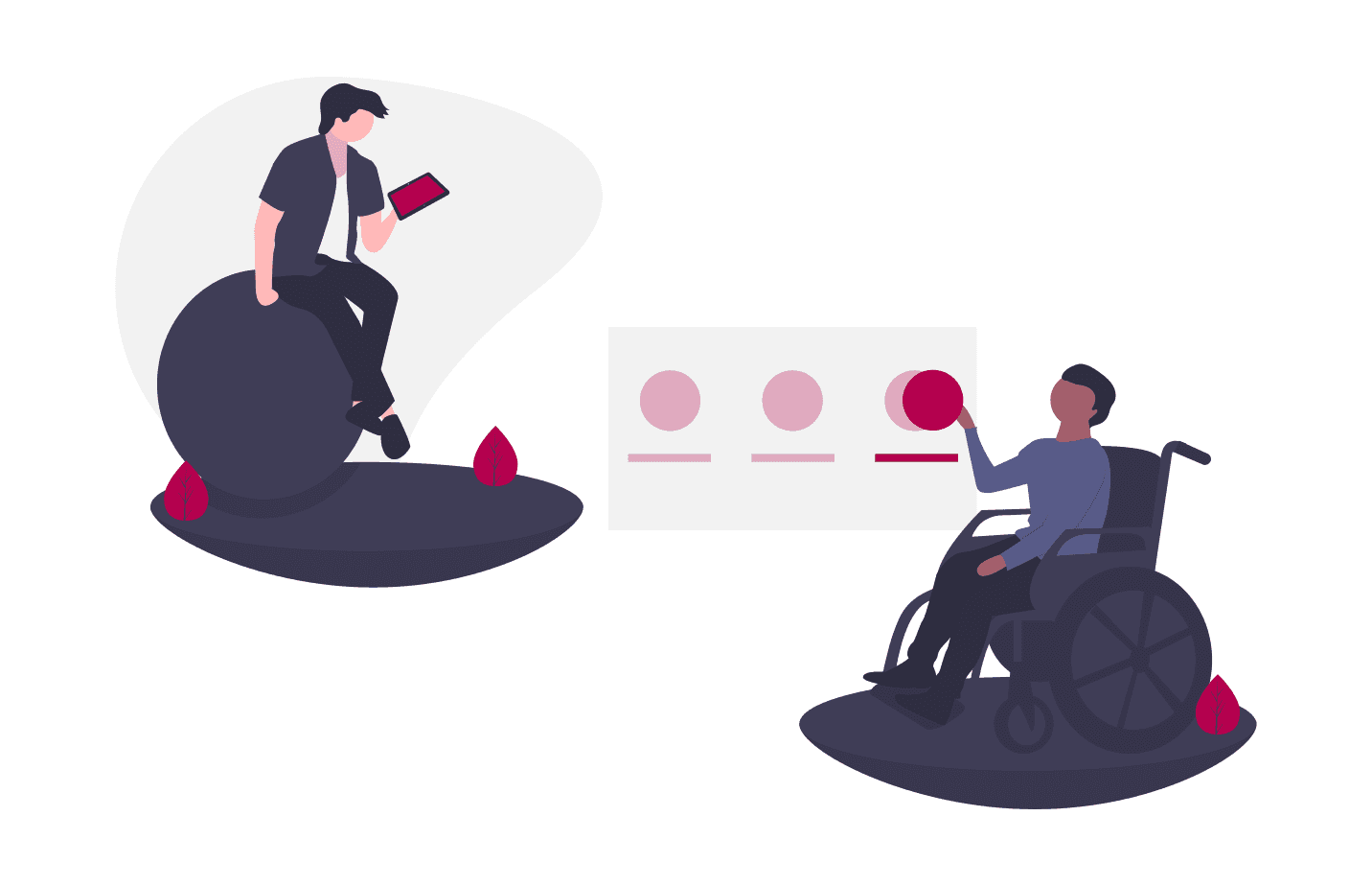 Illustration representing detailed postural assessment